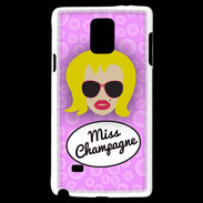 Coque Samsung Galaxy Note 4 Miss Champagne Blonde