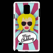 Coque Samsung Galaxy Note 4 Miss Clubbing Blonde