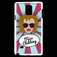 Coque Samsung Galaxy Note 4 Miss Clubbing Rousse