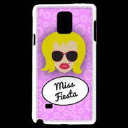 Coque Samsung Galaxy Note 4 Miss Fiesta Blonde
