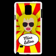 Coque Samsung Galaxy Note 4 Miss Latina Blonde
