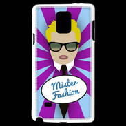 Coque Samsung Galaxy Note 4 Mister Fashion Blond