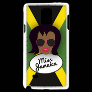 Coque Samsung Galaxy Note 4 Miss Jamaica Black