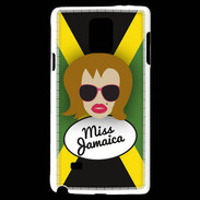 Coque Samsung Galaxy Note 4 Miss Jamaica Rousse