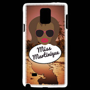 Coque Samsung Galaxy Note 4 Miss Martinique Black