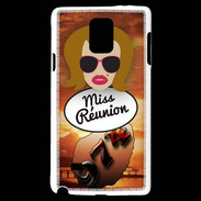 Coque Samsung Galaxy Note 4 Miss Réunion Rousse