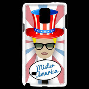 Coque Samsung Galaxy Note 4 Mister América Blond