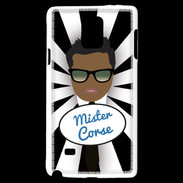 Coque Samsung Galaxy Note 4 Mister Corse Black