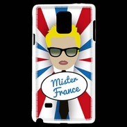 Coque Samsung Galaxy Note 4 Mister France Blond