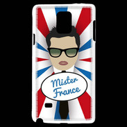 Coque Samsung Galaxy Note 4 Mister France Brun