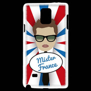 Coque Samsung Galaxy Note 4 Mister France Chatain