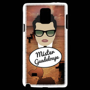 Coque Samsung Galaxy Note 4 Mister Guadeloupe Brun