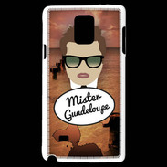 Coque Samsung Galaxy Note 4 Mister Guadeloupe Chatain