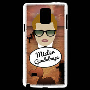 Coque Samsung Galaxy Note 4 Mister Guadeloupe Roux