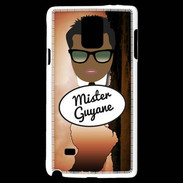 Coque Samsung Galaxy Note 4 Mister Guyane Black
