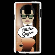 Coque Samsung Galaxy Note 4 Mister Guyane Brun