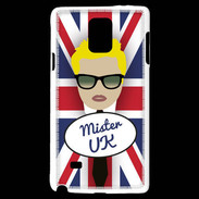 Coque Samsung Galaxy Note 4 Mister UK Blond