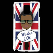 Coque Samsung Galaxy Note 4 Mister UK Black