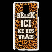 Coque Samsung Galaxy Note 4 Belek Ici Léopard