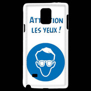 Coque Samsung Galaxy Note 4 Attention les yeux PR