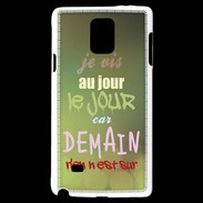 Coque Samsung Galaxy Note 4 Au jour le jour ZG