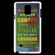 Coque Samsung Galaxy Note 4 Canard Bain ZG