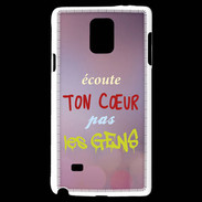 Coque Samsung Galaxy Note 4 Coeur gens ZG