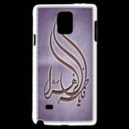 Coque Samsung Galaxy Note 4 Islam K Violet