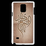 Coque Samsung Galaxy Note 4 Islam B Cuivre