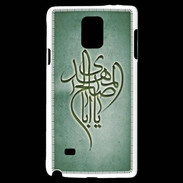 Coque Samsung Galaxy Note 4 Islam B Vert