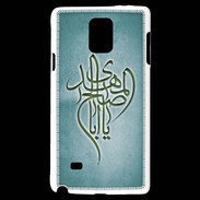 Coque Samsung Galaxy Note 4 Islam B Turquoise