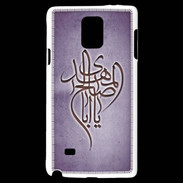 Coque Samsung Galaxy Note 4 Islam B Violet