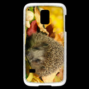 Coque Samsung Galaxy S5 Mini Automne et Hérisson