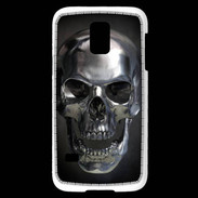 Coque Samsung Galaxy S5 Mini Tête de mort en métal