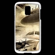 Coque Samsung Galaxy S5 Mini Aviation rétro