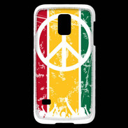Coque Samsung Galaxy S5 Mini Rasta Peace and Love 15