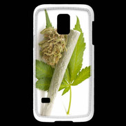 Coque Samsung Galaxy S5 Mini Feuille de cannabis 5