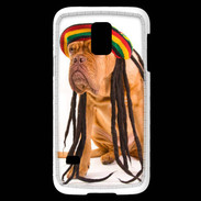 Coque Samsung Galaxy S5 Mini Chien Rasta