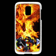 Coque Samsung Galaxy S5 Mini Pompier soldat du feu