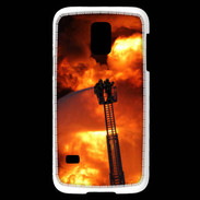 Coque Samsung Galaxy S5 Mini Pompier soldat du feu 4