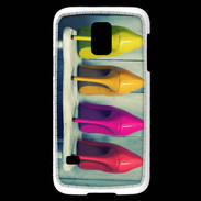 Coque Samsung Galaxy S5 Mini Chaussures à talons colorés 5