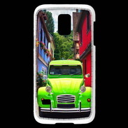 Coque Samsung Galaxy S5 Mini 2cv verte de collection