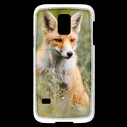 Coque Samsung Galaxy S5 Mini Portrait d'un renard