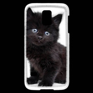 Coque Samsung Galaxy S5 Mini Petit chaton noir
