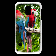 Coque Samsung Galaxy S5 Mini Couple de macaw