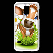 Coque Samsung Galaxy S5 Mini Humour vache 5