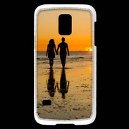 Coque Samsung Galaxy S5 Mini Balade romantique sur la plage 5