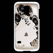 Coque Samsung Galaxy S5 Mini Vintage Poker
