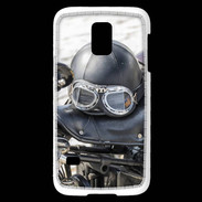 Coque Samsung Galaxy S5 Mini Casque de moto vintage