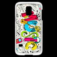 Coque Samsung Galaxy S5 Mini Graffiti Musique